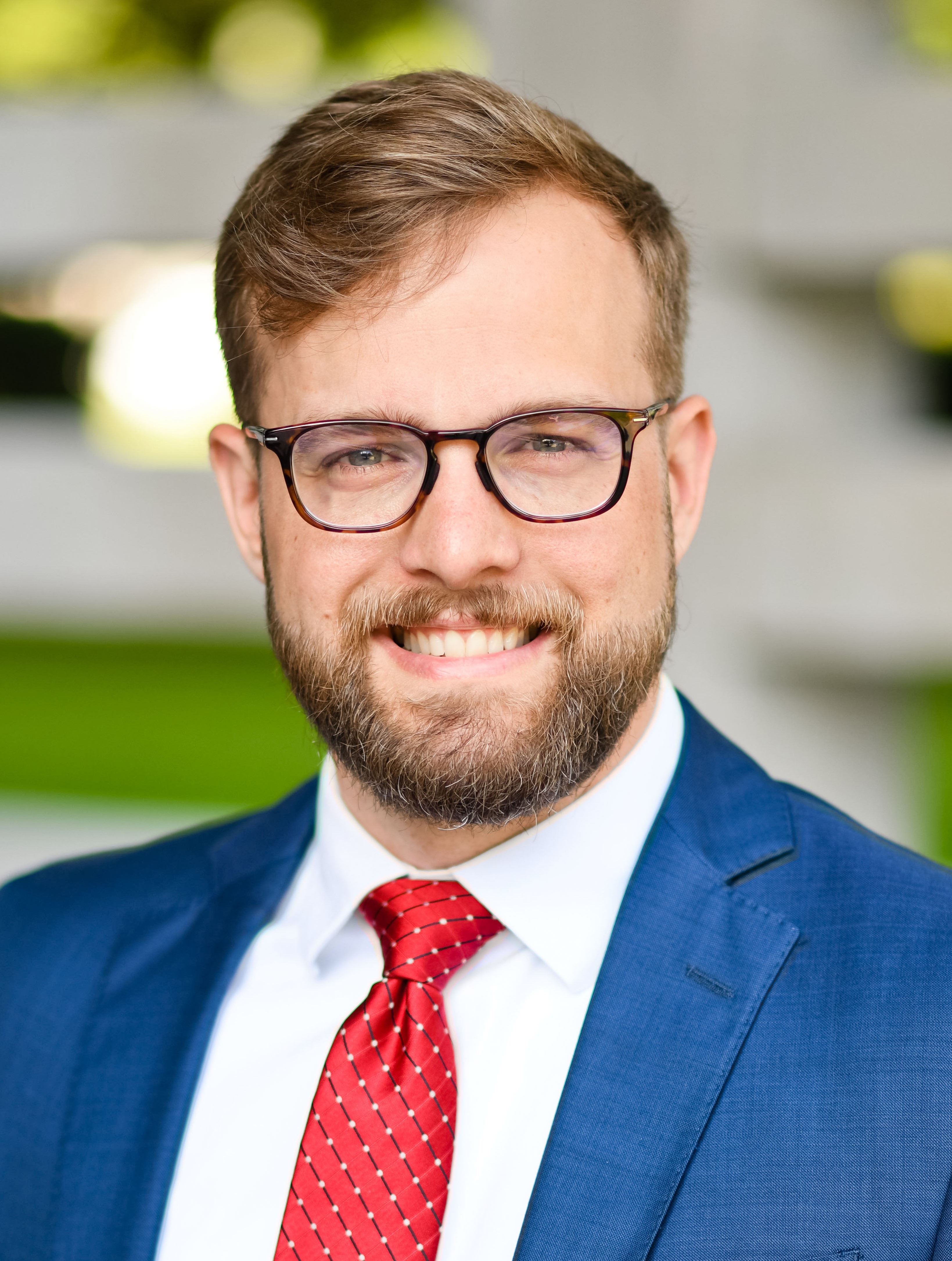 Headshot of commissioner Nathan Rust