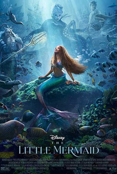 The little mermaid live action poster